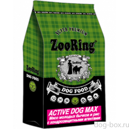 Корм сухой для собак Active Dog Max Мясо молодых бычков, 10кг Корм сухой для собак Active Dog Max Мясо молодых бычков, 10кг-0