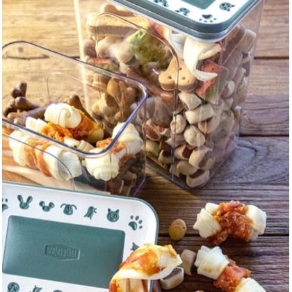 Герметичный контейнер, серый 1,2л, 10x15,5x12см-1