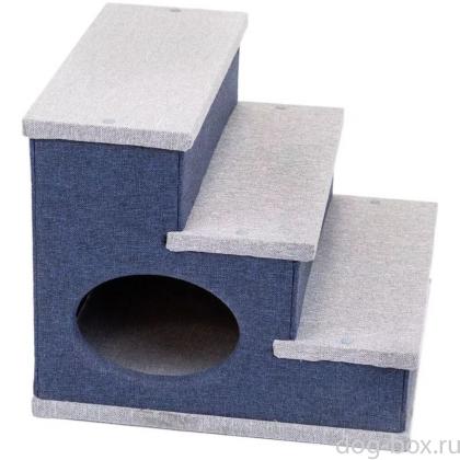 Домик-лесенка серия "Navy-1" 39*38.5*h32см, рогожка-0