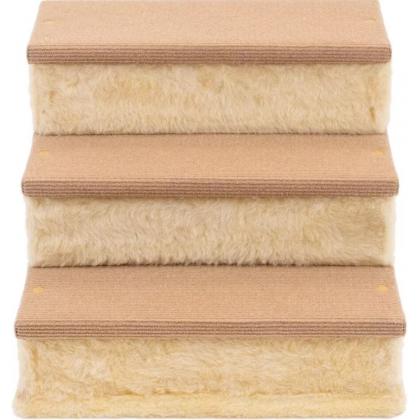 Домик-лестница "Ступени-1" 39*38.5*h32см, бежевый-2