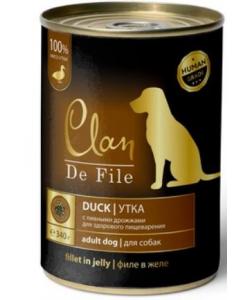 Clan De File консервы для собак Утка
