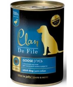 Clan De File консервы для собак Гусь