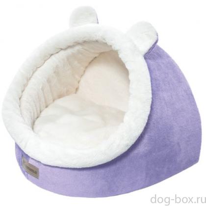 Дом "Медвежонок", сиреневый, 45*37*44см-0