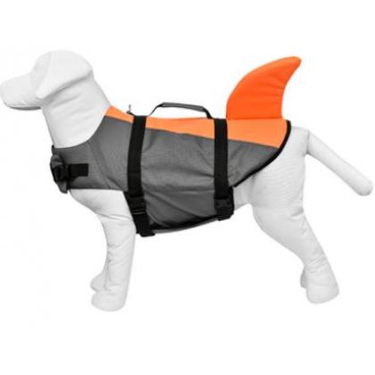 Спасательный жилет для собак "Ленни" , "Оранжевый" размер XL (обхват груди 75-90см)-1
