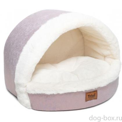 Дом мягкий для животных "Сияние", 40*35*33см, розовый-0