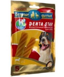 Лакомство "DENTA STAR" для чистки зубов собак весом от 10 кг