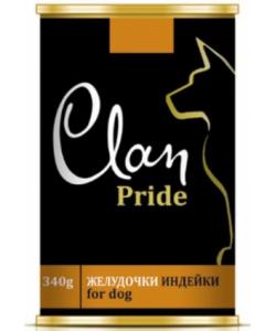 Clan Pride консервы для собак (желудочки индейки)