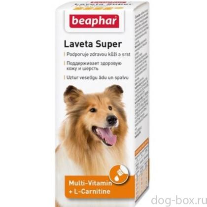 Витамины для кожи и шерсти Собак, масло (Laveta Super for Dogs) -0