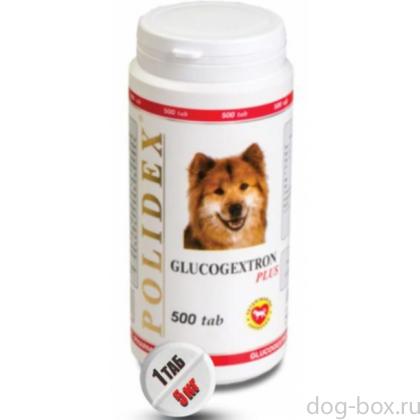 Витаминный комплекс Glucogextron Plus для собак (восстановление хрящевых поверхностей)-0