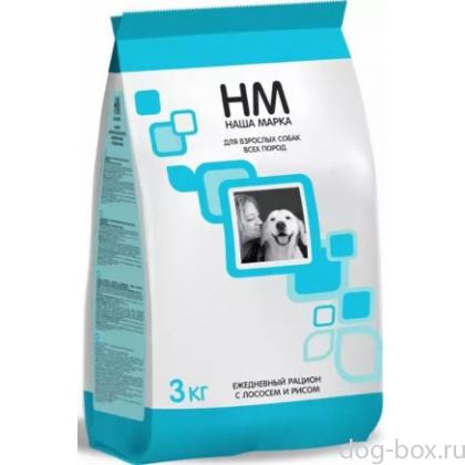 Для взрослых собак с лососем и рисом-0