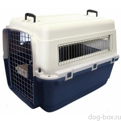 Переноска пластиковая Premium  EXTRA  LARGE, без колес, для АВИАПЕРЕВОЗОК, 93*63*59 см (5109)-0