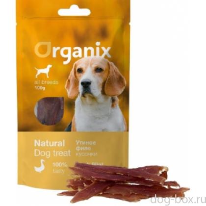  Лакомство для собак «Утиное филе» (100% мясо)-0