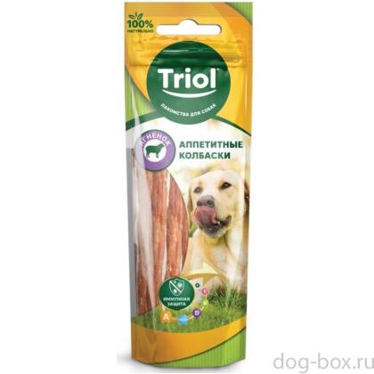 Аппетитные колбаски из ягненка для собак (PT04)-0