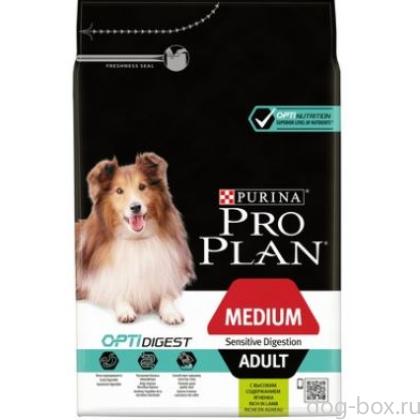 Для взрослых собак с чувствительным пищеварением с ягненком (Adult Sensitive Digestion Lamb & Rice)-0