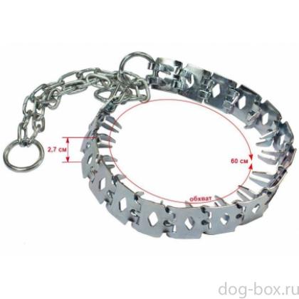 Ошейник строгий 60*2,7см*1,5мм-0