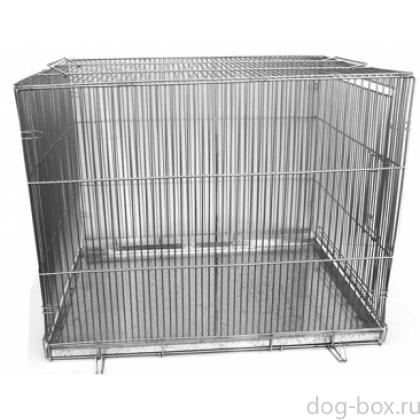 Клетка для собак складная, КЛС-2 60*80*65 см, металлический поддон-0