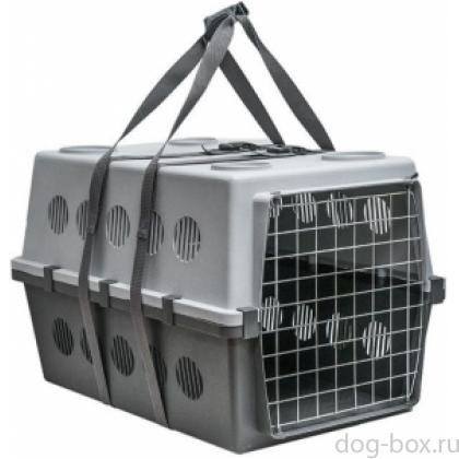 Переноска для животных до 20кг с металлической дверцей "Пегас №4 66*46*41см -0
