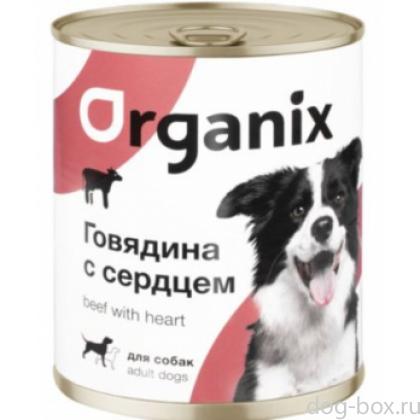 Консервы для собак говядина с сердцем-0