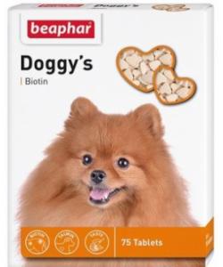 Кормовая добавка для собак, 75 таб., Doggy's + Biotine