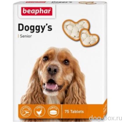Кормовая добавка для собак старше 7 лет, 75 таб., Doggy's Senior-0