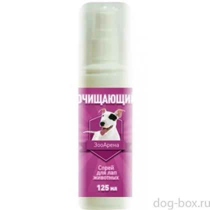 Спрей очищающий для лап животных-0