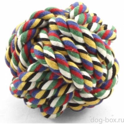 Верёвка цветная "Мяч" 8 см  (301CQ)-0