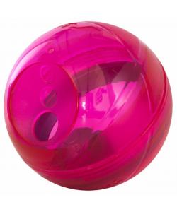 Игрушка кормушка для собак TUMBLER, розовая, 12см