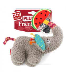 Игрушка для собак Слоник с арбузом серия PLUSH FRIENDZ, 19см (85064)