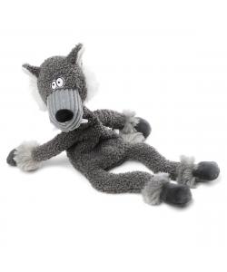 Игрушка для собак Волк с верёвкой и пищалкой 39см, серия PLUSH FRIENDZ (85079)