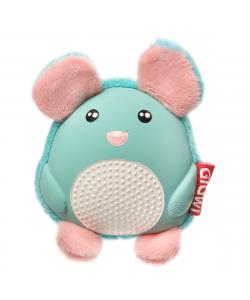 SUPPA PUPPA Игрушка мягкая для щенков "Мышонок с тренажёром для зубов и пищалкой", 8см