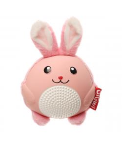 SUPPA PUPPA Игрушка мягкая для щенков "Зайчонок с тренажёром для зубов и пищалкой", 9см