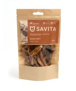 Утиные лапки сублимированные для собак, Duck natural, 100г