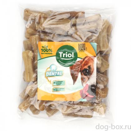 Косточки для собак жевательные 5см, пакет 50шт, серия DENTAL, 500г-0
