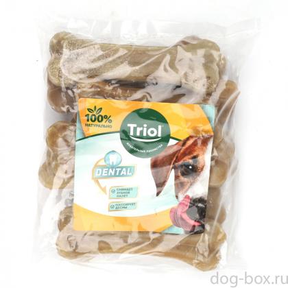 Косточки для собак жевательные 12,5см, пакет 10шт, серия DENTAL, 520г-0