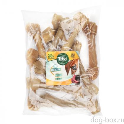 Кости для собак жевательные узловые 20см, пакет 10шт, серия DENTAL, 870г-0
