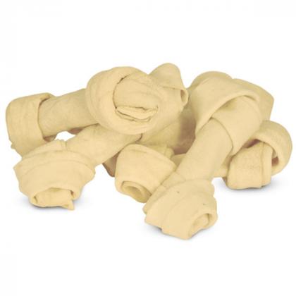 Косточки для собак жевательные узловые белые 10см, пакет 10шт, серия DENTAL, 320г-2