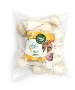 Косточки для собак жевательные узловые белые 15см, пакет 10шт, серия DENTAL, 520г