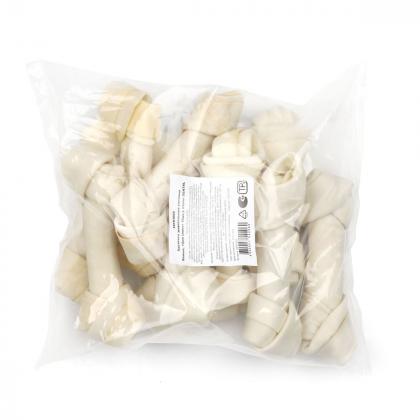 Косточки для собак жевательные узловые белые 15см, пакет 10шт, серия DENTAL, 520г-2