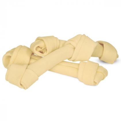 Косточки для собак жевательные узловые белые 15см, пакет 10шт, серия DENTAL, 520г-1