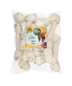 Косточки для собак жевательные узловые белые 20см, пакет 10шт, серия DENTAL, 870г