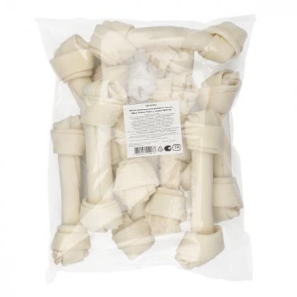 Косточки для собак жевательные узловые белые 20см, пакет 10шт, серия DENTAL, 870г-1