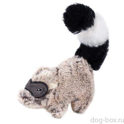 Игрушка для собак Енот с пищалкой серия PLUSH FRIENDZ, 16см (75307)-0