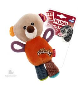 Игрушка для собак Мишка с пищалкой серия PLUSH FRIENDZ, 16см (75350)