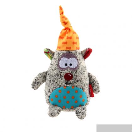 Игрушка для собак Медведь с пищалкой серия PLUSH FRIENDZ, 10см (75401)-0