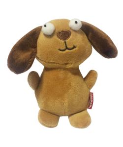 Игрушка для собак Собака с пищалкой серия PLUSH FRIENDZ, 15см (75431)