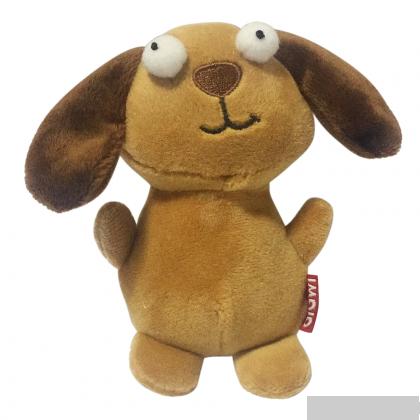 Игрушка для собак Собака с пищалкой серия PLUSH FRIENDZ, 15см (75431)-0