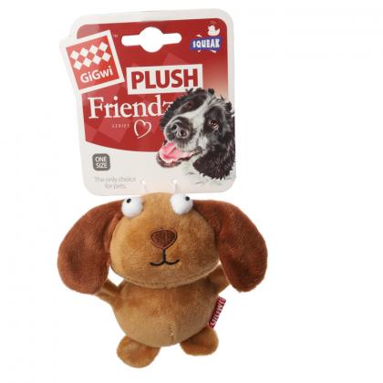 Игрушка для собак Собака с пищалкой серия PLUSH FRIENDZ, 15см (75431)-2