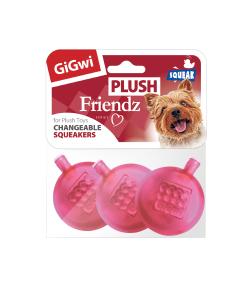 Три сменные пищалки 4см для игрушек серия PLUSH FRIENDZ (75520)