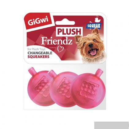 Три сменные пищалки 4см для игрушек серия PLUSH FRIENDZ (75520)-0