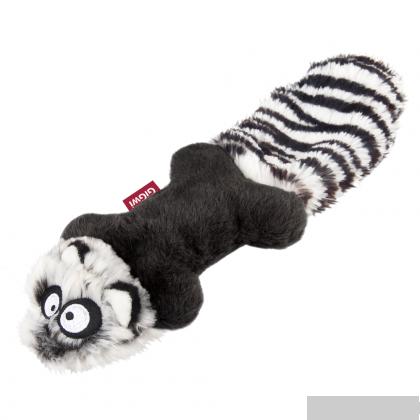 Игрушка для собак Енот с пищалкой серия PLUSH FRIENDZ, 24см (75538)-0